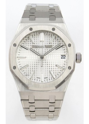 Reloj Royal Oak 15510 con esfera de acero, MVMNT con volante de inercia variable, superclon