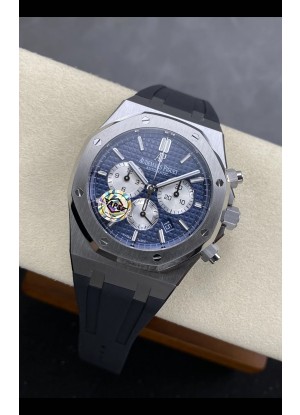 Reloj Royal Oak Chrono 26331 con esfera azul, superclon