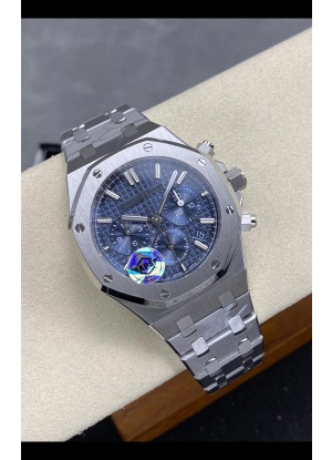 Reloj Royal Oak Chrono 26715ST con esfera azul de 38 mm, superclon