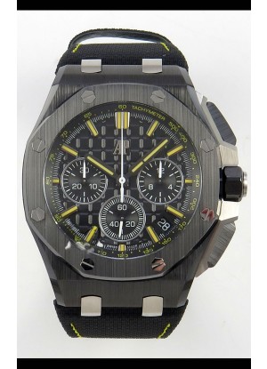 Reloj Royal Oak Offshore Cronógrafo 26420FE de Cerámica Negra Superclon