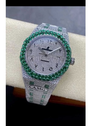 Reloj Royal Oak 15400 Iced Out Superclon Edition 12 Superclon