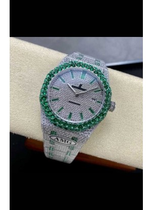 Reloj Royal Oak 15400 Iced Out Superclon Edition 13 Superclon