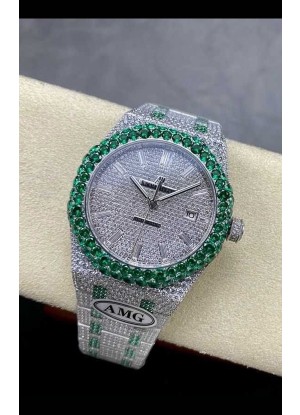 Reloj Royal Oak 15400 Iced Out Superclon Edition 15 Superclon