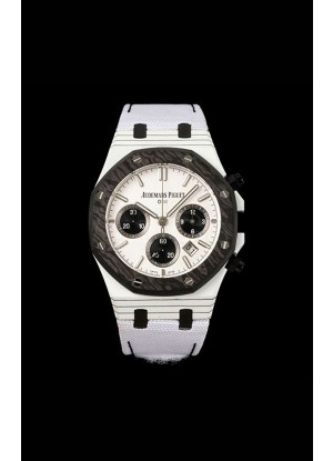 Reloj Royal Oak Black & White Voidline DiW 26240 con caja de carbono NTPT, superclon