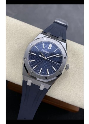 Reloj Royal Oak 15510 Superclon de 41 mm con esfera azul