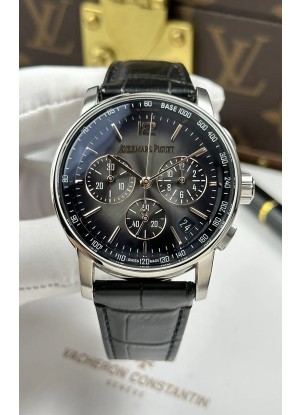 Reloj Superclon AP CODE 11.59 26393ST con cronógrafo y esfera ahumada