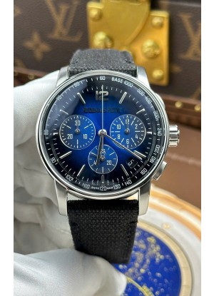 Reloj Superclon AP CODE 11.59 26393ST con cronógrafo, esfera azul y correa de tela