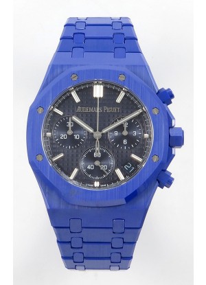 Reloj Royal Oak Chrono 26240 Superclon de Cerámica Azul