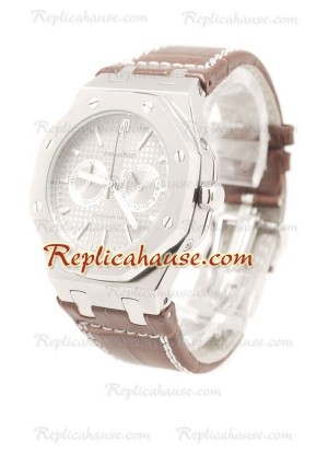 Audemars Piguet Royal Oak Offshore Reloj para hombre in Correa de cuero