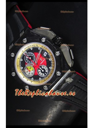 Audemars Piguet Royal Oak Offshore Grand Prix Reloj Suizo Última Réplica 1:1 de Carbón Forjado Movimiento 3126