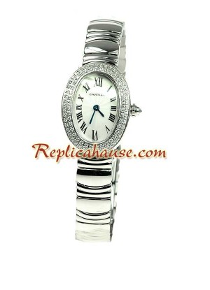 Cartier Baignoire Reloj para Dama Suizo de imitación