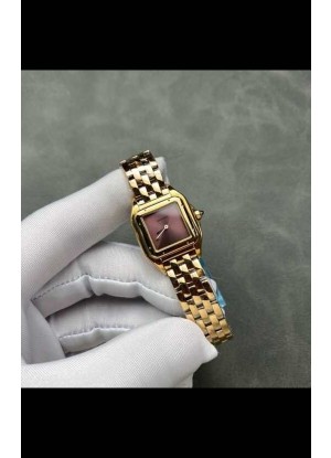 Reloj PANTHERE de Cartier de 22 mm con esfera roja, superclon