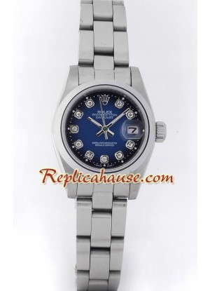 Rolex Réplica Datejust - Silver- Dama -