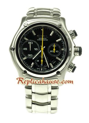 Ebel Suizo 1911 BTR Cronógrafo Reloj Réplica