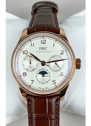 Reloj IWC Portuguese Calendario Perpetuo Oro Rosa Superclon
