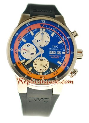 IWC Aquatimer Cronógrafo Reloj Suizo de imitación