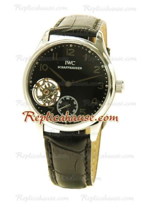 IWC Portuguese Tourbillon Reloj Suizo de imitación