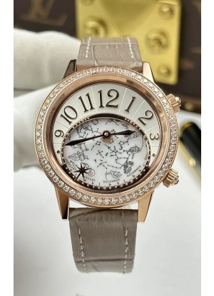 Reloj superclon Jaeger-LeCoultre Rendez-Vous en oro rosa