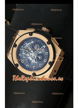 Hublot Big Bang King Power Formula 1, Reloj Suizo en caja de Oro Rosado