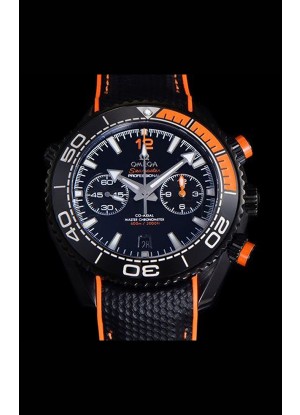 Reloj Omega Speedmaster Planet Ocean con revestimiento DLC Superclon