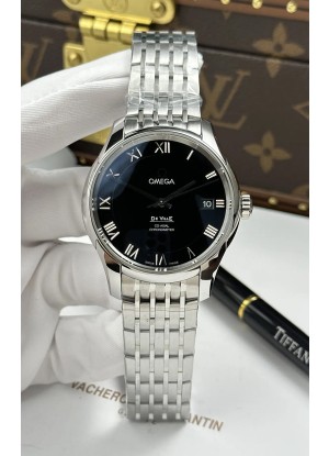 Reloj Omega De Ville Co-Axial Chronometer de 41 mm con esfera negra, superclon