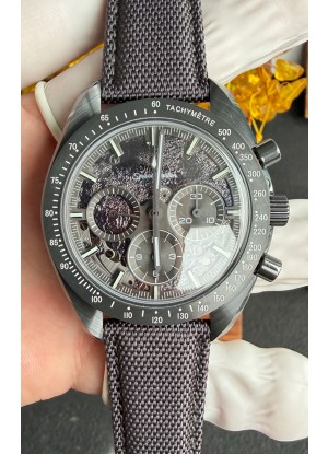 Reloj Omega Speedmaster Gris Lado de la Luna Apollo 8 Superclon