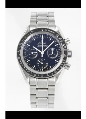 Reloj Omega Speedmaster Moonwatch con esfera negra de 42 mm, superclon