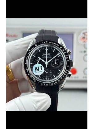 Reloj Omega Speedmaster Moonwatch Cronógrafo con Esfera Negra Superclon