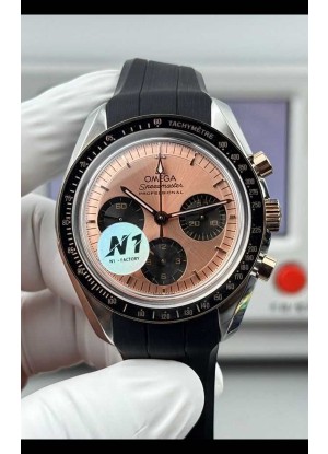 Reloj Omega Speedmaster Moonwatch Cronógrafo con Esfera Champán Superclon