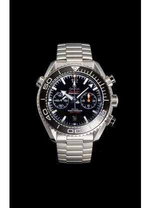 Reloj Omega Speedmaster Planet Ocean con esfera negra, superclon