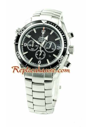 Omega Seamaster Planet Ocean Reloj - Estructura Suiza con movimiento de cuarzo