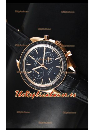 Omega Speedmaster Moon Reloj Réplica Japonés Co-Axial Caja en Oro Rosado