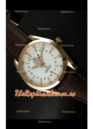 Omega Seamaster Aquaterra Calendario Anual GMT Réplica Suiza