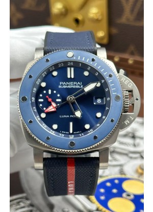 Reloj Panerai Sumergible PAM01507 GMT Luna Rossa Titanio Superclon 