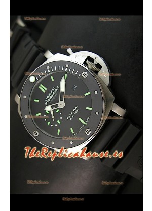 Omega Seamaster 300 R - Esfera negra marina Suizo con malla 