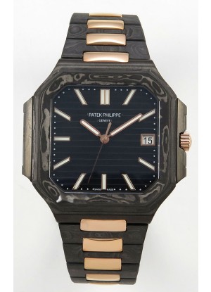 Reloj Patek Philippe Cubitus Superclon con caja de carbono bicolor
