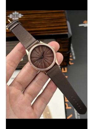 Reloj Patek Philippe Calatrava 4997 Superclon de oro rosa con esfera marrón