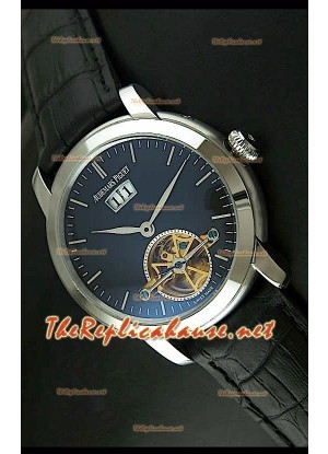 Edición japonesa del reloj de esfera negra Audemars Piguet Jules Audemars.