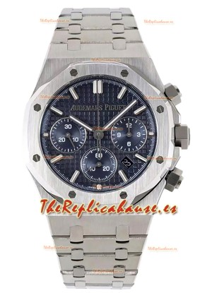 Audemars Piguet Royal Oak Chronograph Réplica Espejo 1:1 - Acero 904L en Dial Azul 41MM