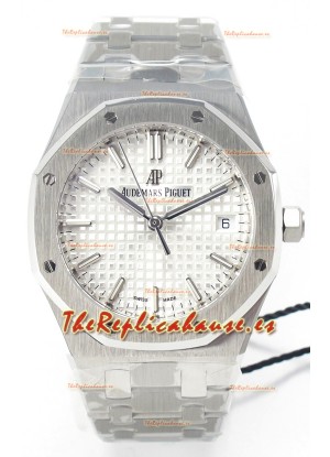 Audemars Piguet Royal 34MM Super Clone Reloj Réplica Suizo en Dial Blanco