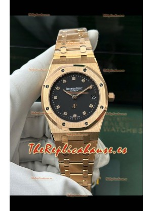Audemars Piguet Royal Oak Jumbo Extra-Thin Oro Rosado Reloj Réplica Suizo Espejo 1:1