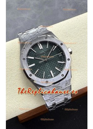 Audemars Piguet Royal Oak 15510ST - Réplica del Reloj  superclon con Dial verde de 41 mm