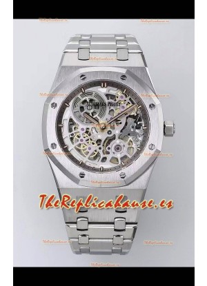 Reloj Audemars Piguet Super Clone Royal Oak Jumbo Extrafino con Caja de Acero