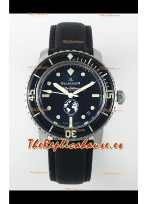 Blancpain Fifty Fathoms OCEAN COMMITMENT III Acero Inoxidable 904L Reloj Réplica Suiza 1:1