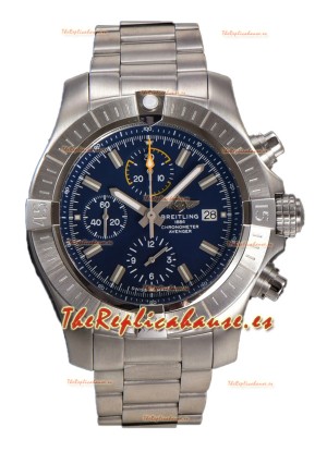 Breitling Avenger Chronograph 45 Dial Azul Reloj Réplica Suiza Espejo 1:1 