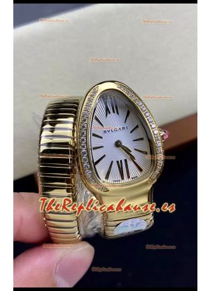 Bvlgari Edición Serpenti Reloj Caja Oro Amarillo en Calidad Espejo 1:1