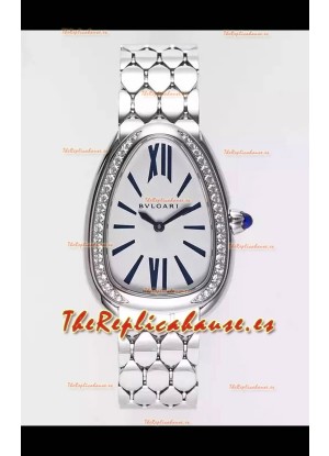 Bvlgari Serpenti Seduttori Edition en Caja Acero Reloj Super Clone