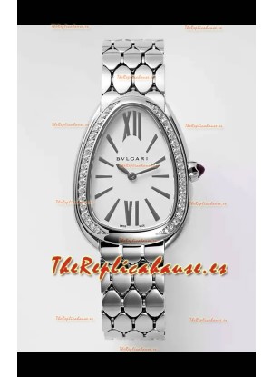 Bvlgari Serpenti Seduttori Edition en Caja Acero Reloj Super Clone