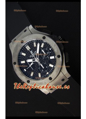 Hublot Big Bang Reloj Réplica Suizo con Caja de Titanio Réplica a Espejo 1:1 