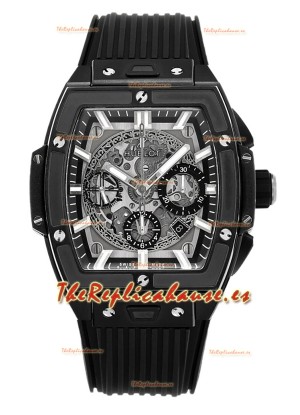 Hublot Spirit of Bang Caja Titanio PVD Dial Skeleton - 42MM Réplica Suiza